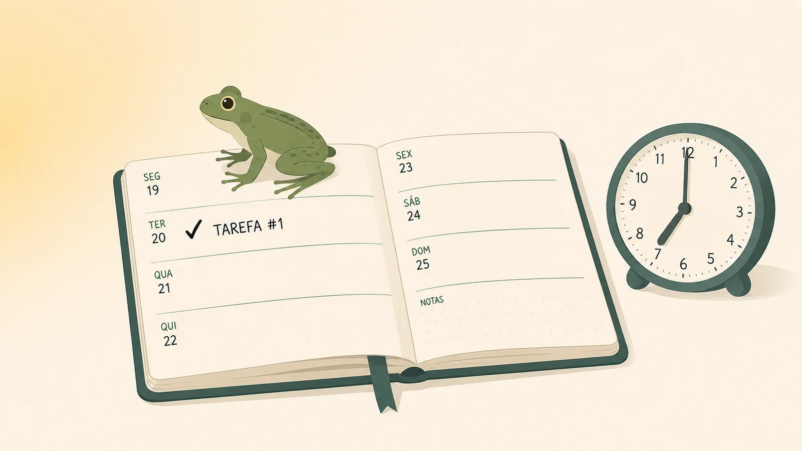 Eat the Frog: como começar o dia pela tarefa mais difícil