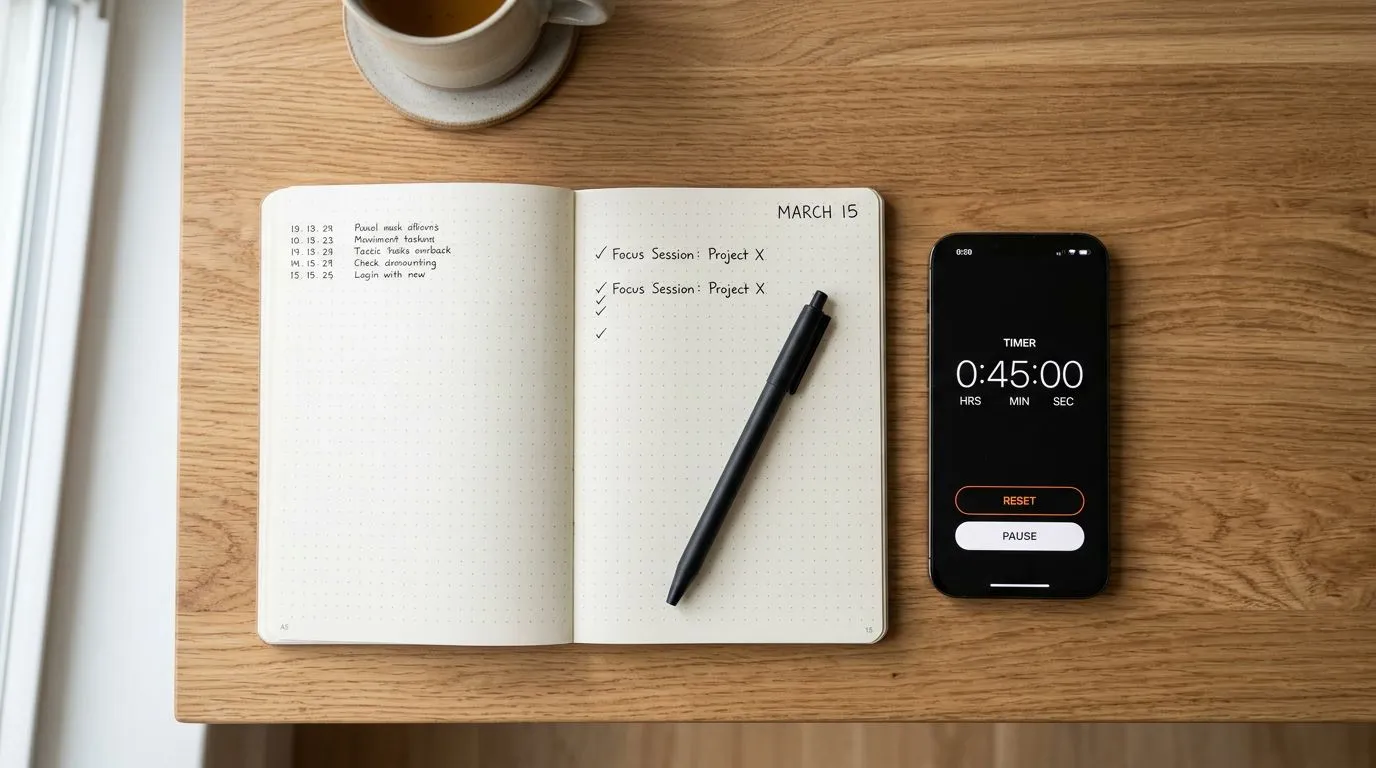 Como usar timers para trabalhar com mais foco (além do Pomodoro)